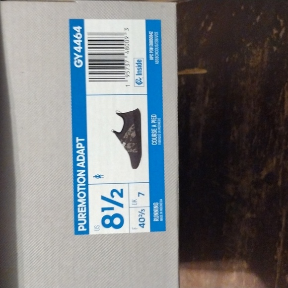 NWT pure motion Adidas. Brand new never even been tried on. Size 8.5 - Picture 7 of 7